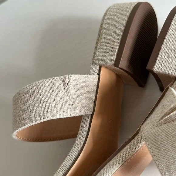 Joie Nolita SIZE 8 Linen Sandal - Picture 11 of 11